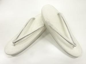 抽象模様織出し草履（23センチ）